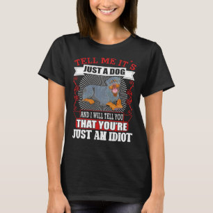 Rottweiler Spaß Hund für Frauen Männer Kinder T-Shirt