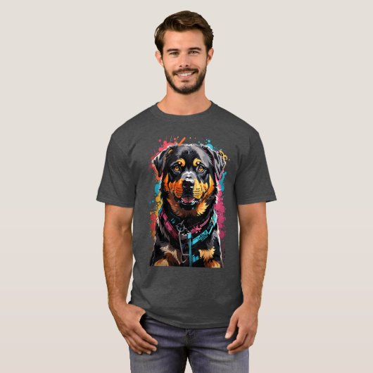 Rottweiler-Splint T-Shirt (Vorne ganz)