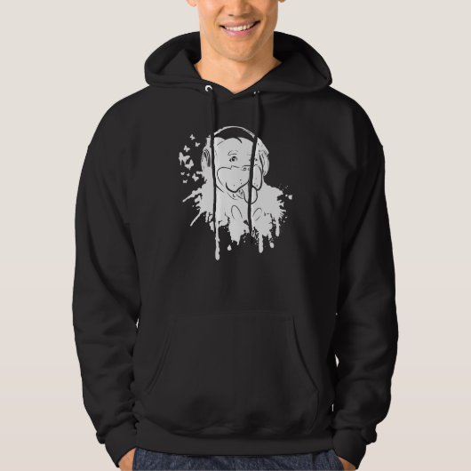 Rottweiler Spritzer Graffiti Hoodie (Vorderseite)