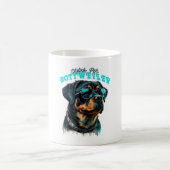 Rottweiler Stilvolle Haustiere Kaffeetasse (Mittel)