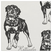Rottweiler Stoff (Nahaufnahme)