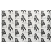 Rottweiler Stoff (Fat Quarter (45,7 x 55,9 cm))