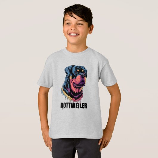 Rottweiler T-Shirt (Vorne ganz)