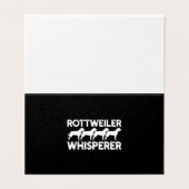 Rottweiler T - Shirt (Außenseite Aufgefaltet)