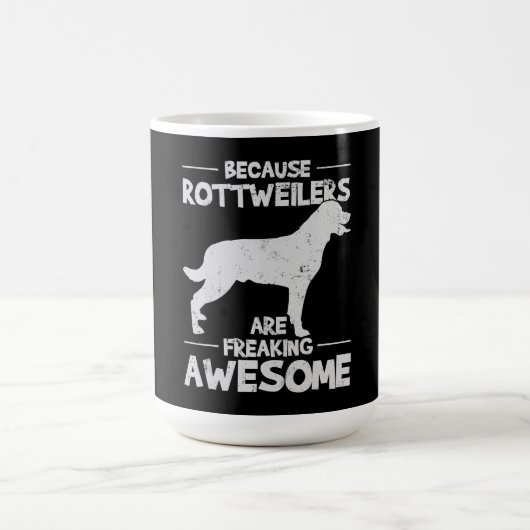 Rottweiler T - Shirt Copy Kaffeetasse (Mittel)
