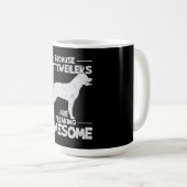 Rottweiler T - Shirt Copy Kaffeetasse (VorderseiteRechts)