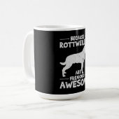 Rottweiler T - Shirt Copy Kaffeetasse (Vorderseite Links)