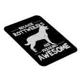 Rottweiler T - Shirt Copy Magnet (Rechte Seite)
