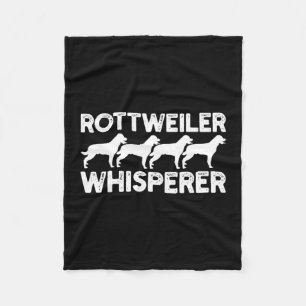 Rottweiler T - Shirt Fleecedecke