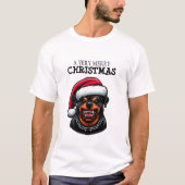 ROTTWEILER T - SHIRT FÜR CHRISTMAS (Vorderseite)