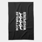 Rottweiler T - Shirt Geschirrtuch (Vertikal)