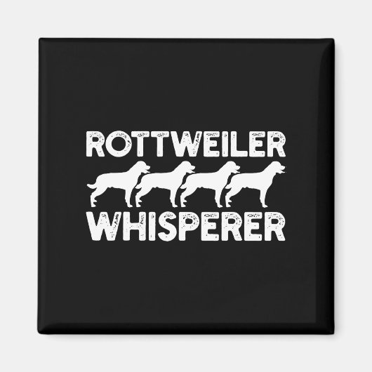 Rottweiler T - Shirt Magnet (Vorne)