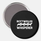 Rottweiler T - Shirt Magnet (Vorderseite/Rückseite)