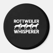 Rottweiler T - Shirt Magnet (Vorne)