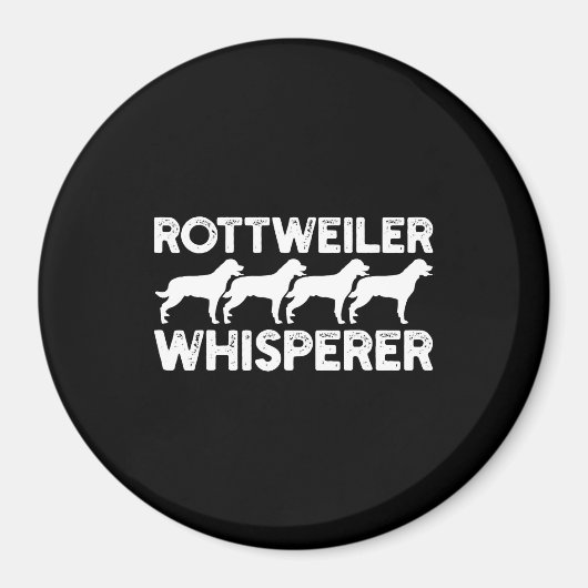 Rottweiler T - Shirt Magnet (Vorne)