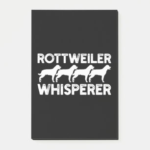 Rottweiler T - Shirt Post-it Klebezettel