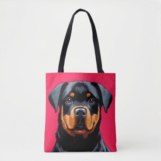 Rottweiler Tasche (Vorderseite)