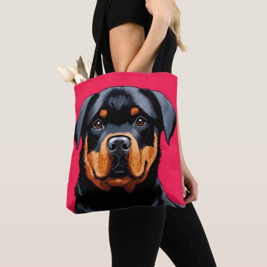 Rottweiler Tasche (Von Nahem)
