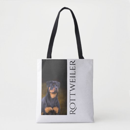 Rottweiler Tasche (Vorderseite)