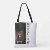 Rottweiler Tasche (Rückseite)