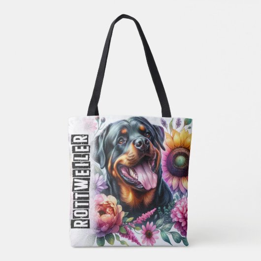 Rottweiler Tasche (Rückseite)