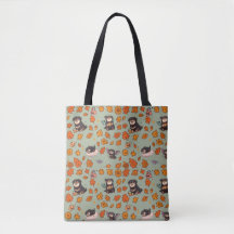 Rottweiler-Tasche Halloween Süß Kawaii Blumenmuste