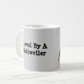 Rottweiler Tasse (Vorderseite Links)