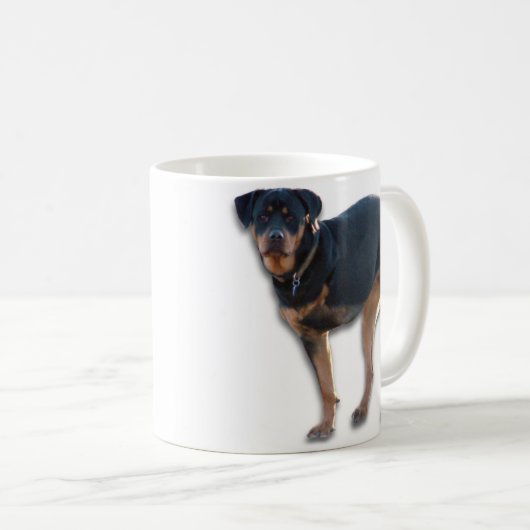 Rottweiler Tasse (VorderseiteRechts)