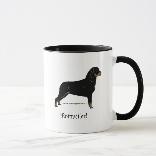 Rottweiler Tasse (Rechts)