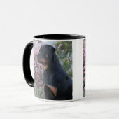 Rottweiler Tasse (Vorderseite Links)