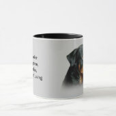 Rottweiler Tasse (Zentrum)
