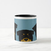 Rottweiler-Tasse Tasse (Zentrum)