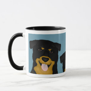 Rottweiler-Tasse Tasse