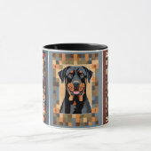 Rottweiler-Tasse Tasse (Zentrum)