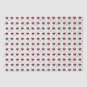 Rottweiler-Toilettenpapier Seidenpapier (Vorderseite)