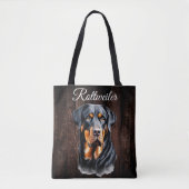 Rottweiler Tote Bag Tasche (Vorderseite)