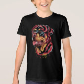 Rottweiler Tri-Blend Shirt (Vorderseite)