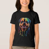 Rottweiler Tri-Blend Shirt (Vorderseite)