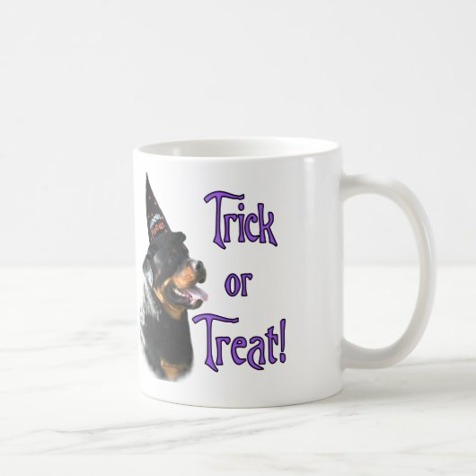Rottweiler Trick Kaffeetasse (Rechts)