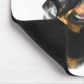 Rottweiler Trick Mousepad (Ecke)