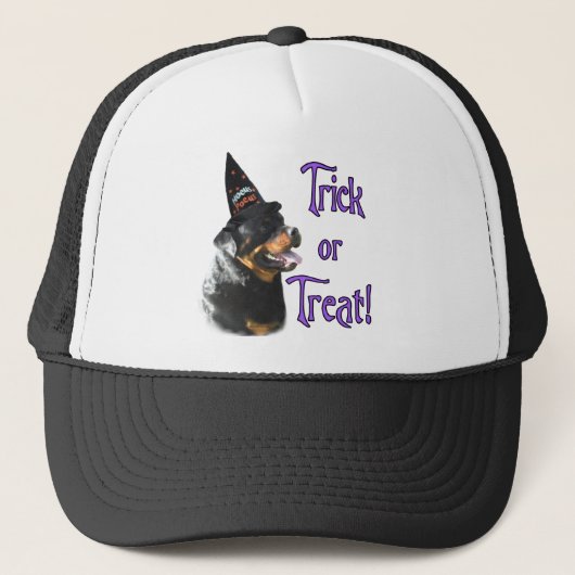 Rottweiler Trick Truckerkappe (Vorderseite)