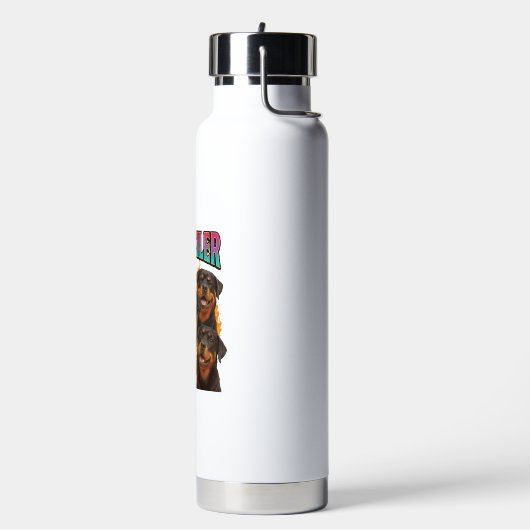 Rottweiler  trinkflasche (Links)