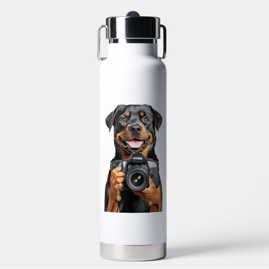 Rottweiler   trinkflasche (Vorderseite)