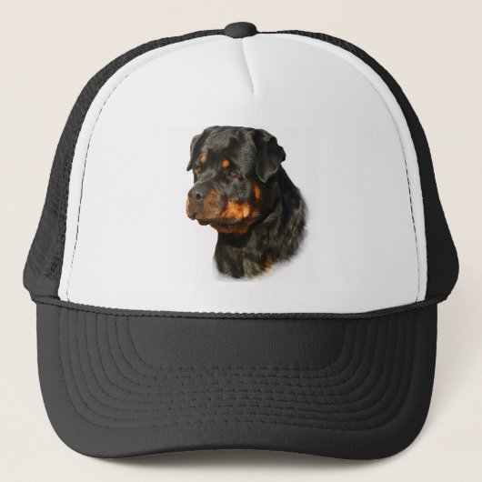 Rottweiler Truckerkappe (Vorderseite)