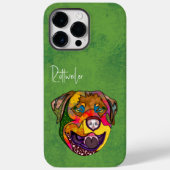 Rottweiler Ugly Face Case-Mate iPhone Case (Rückseite)