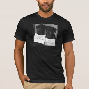 Rottweiler Valentinsgruß-Mens T-Shirt