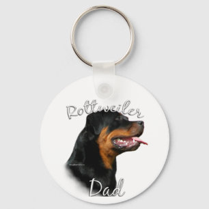 Rottweiler Vater 2 Schlüsselanhänger