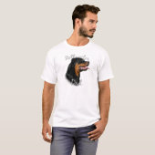 Rottweiler Vater 2 T-Shirt (Vorne ganz)