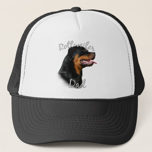 Rottweiler Vater 2 Truckerkappe (Vorderseite)