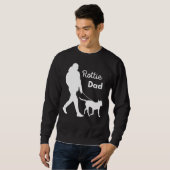 Rottweiler Vater 7 Sweatshirt (Vorne ganz)